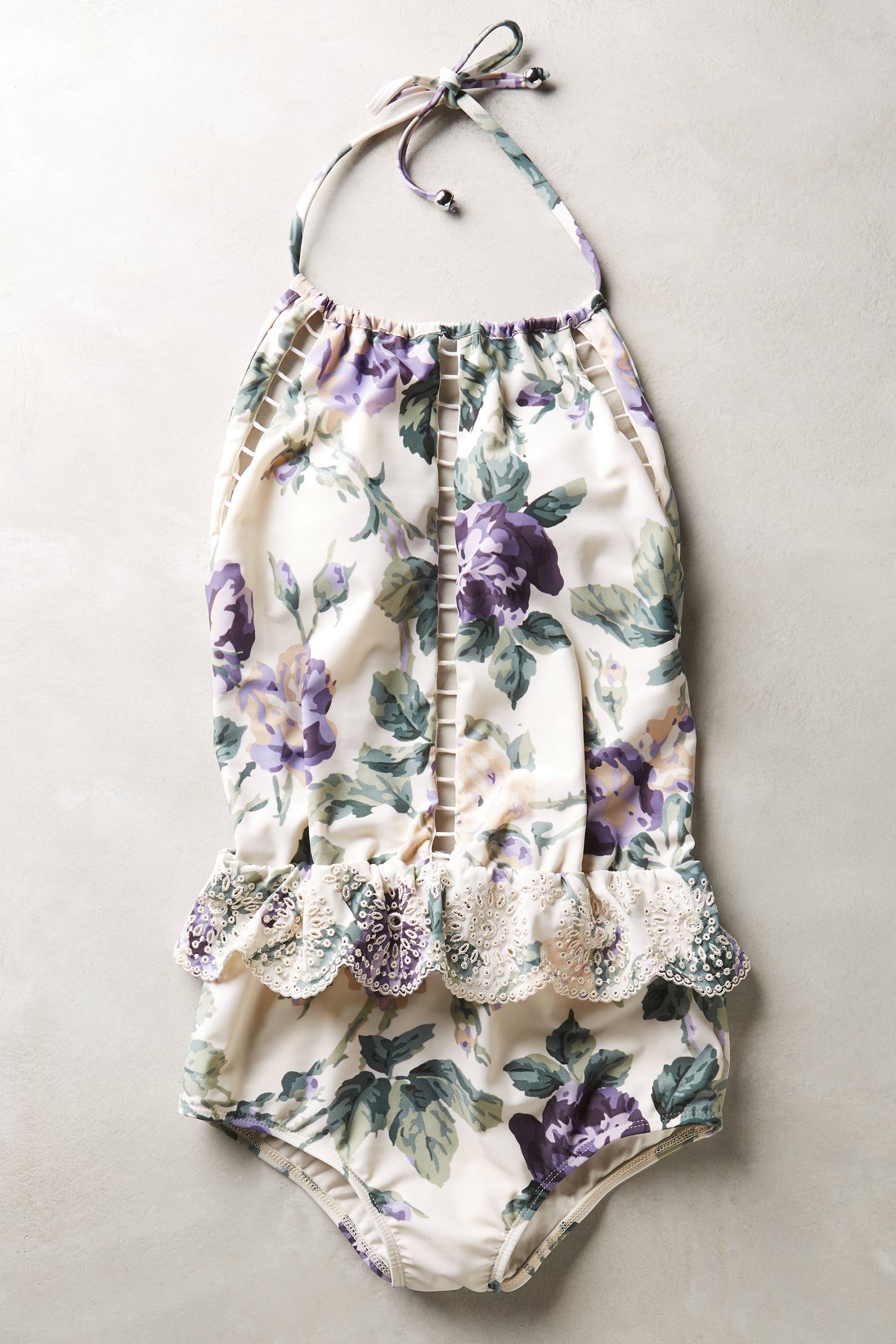 Embroidered Lucia Maillot by Zimmermann
