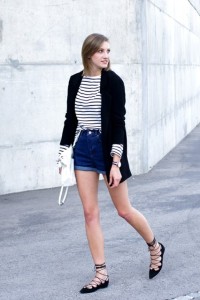Lace-Up Flats by Billy Ella