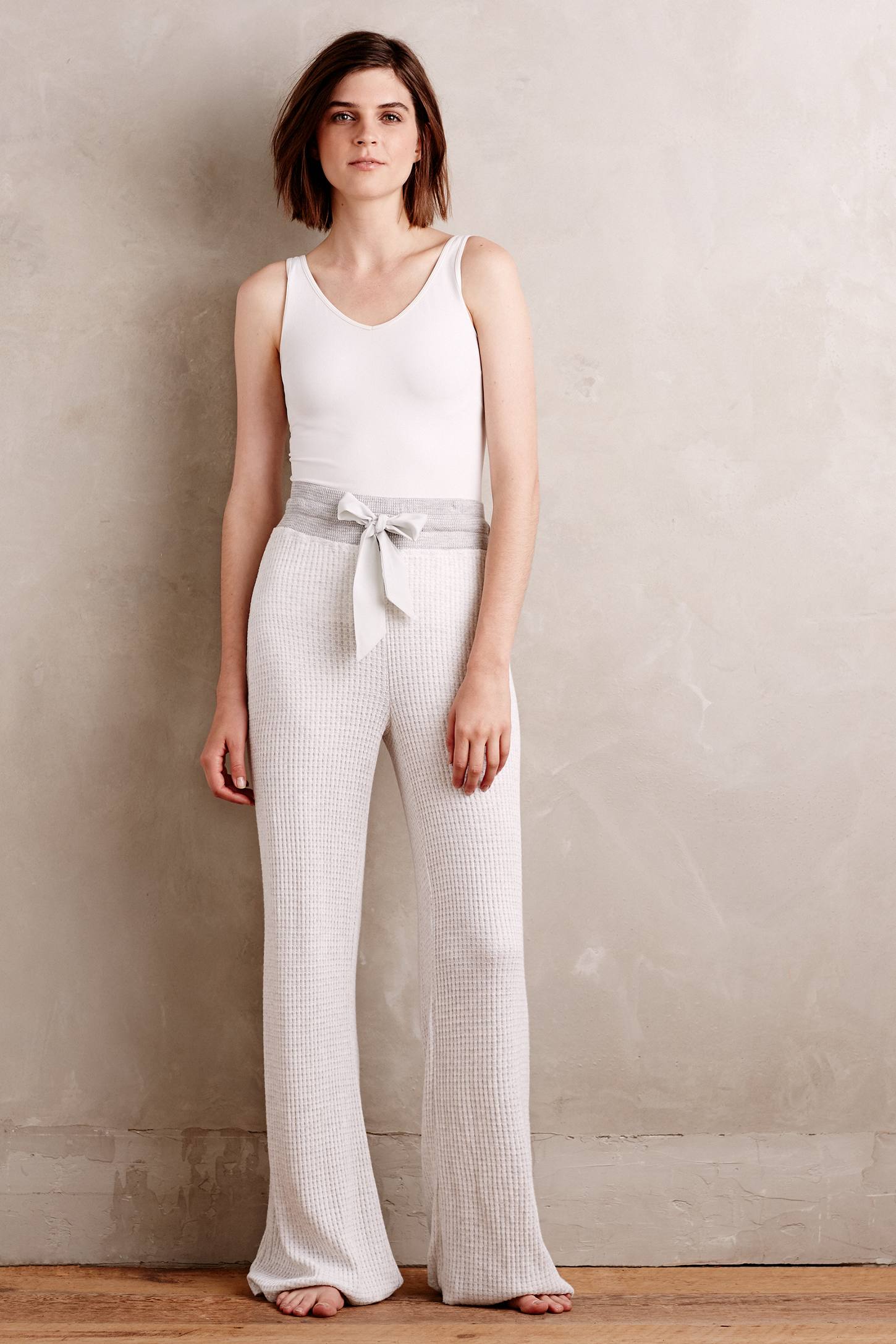 Waffled Wide-Leg Loungers by Saturday/Sunday