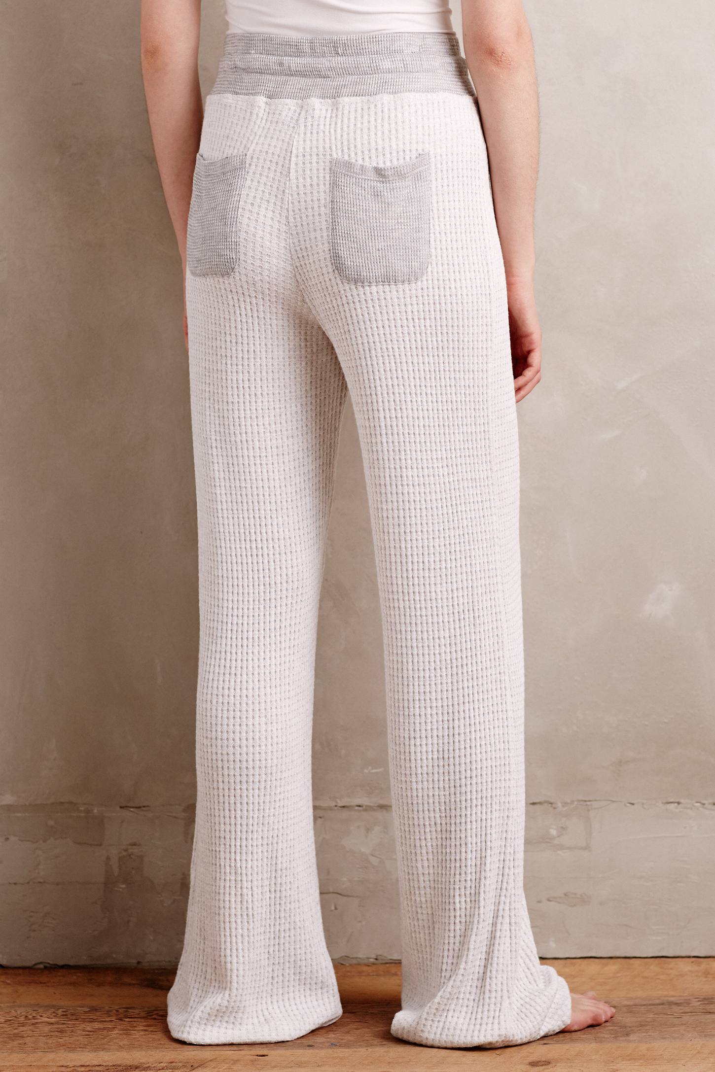 Waffled Wide-Leg Loungers by Saturday/Sunday