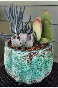 Celadon Garden Pot