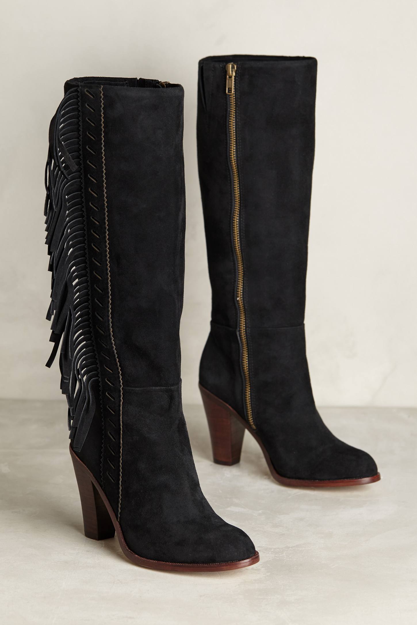 Serena Fringe Boots by Splendid
