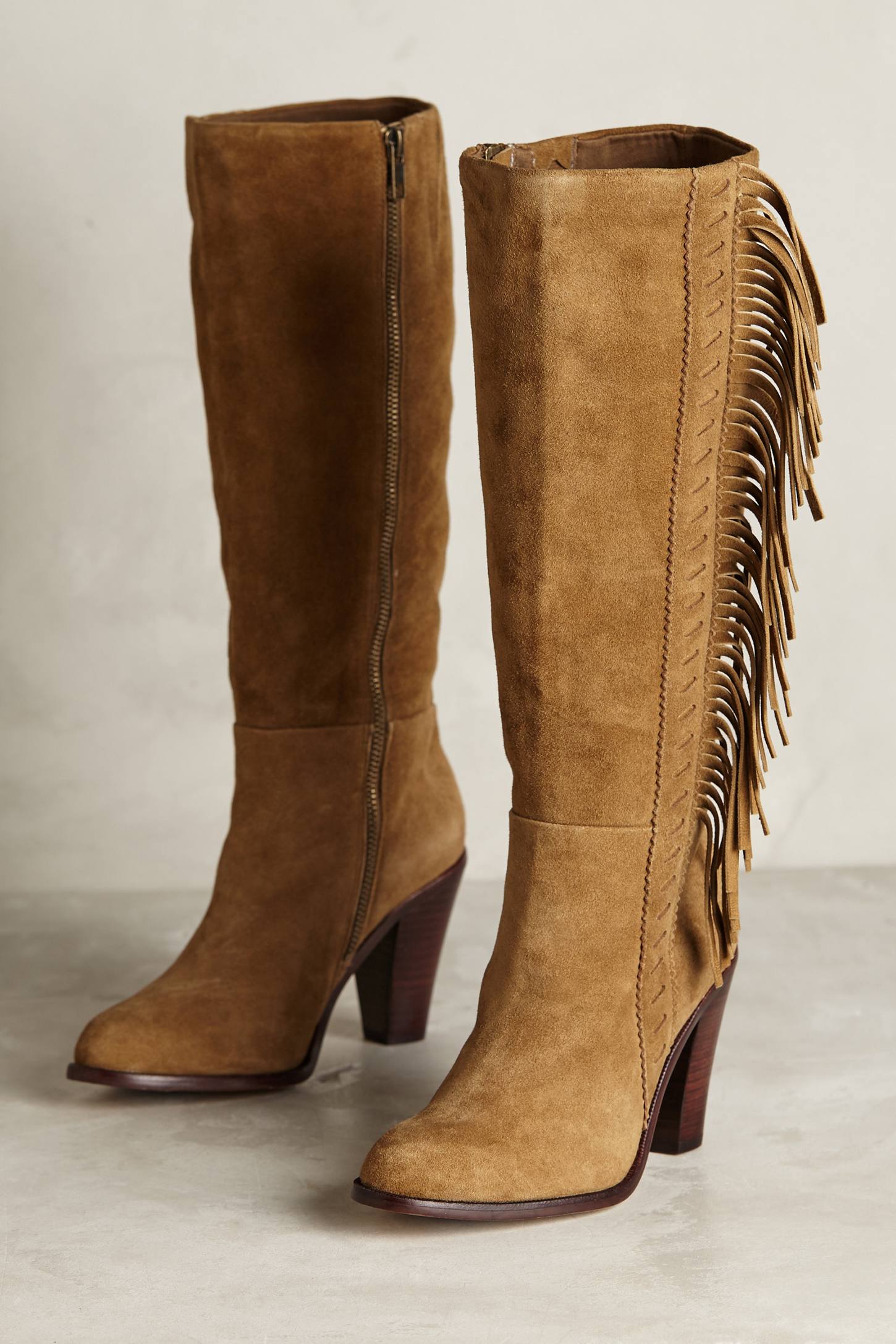 Serena Fringe Boots by Splendid