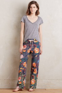Night Garden Flannel Sleep Pants by Lilka