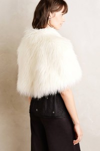 Violetta Faux-Fur Capelet