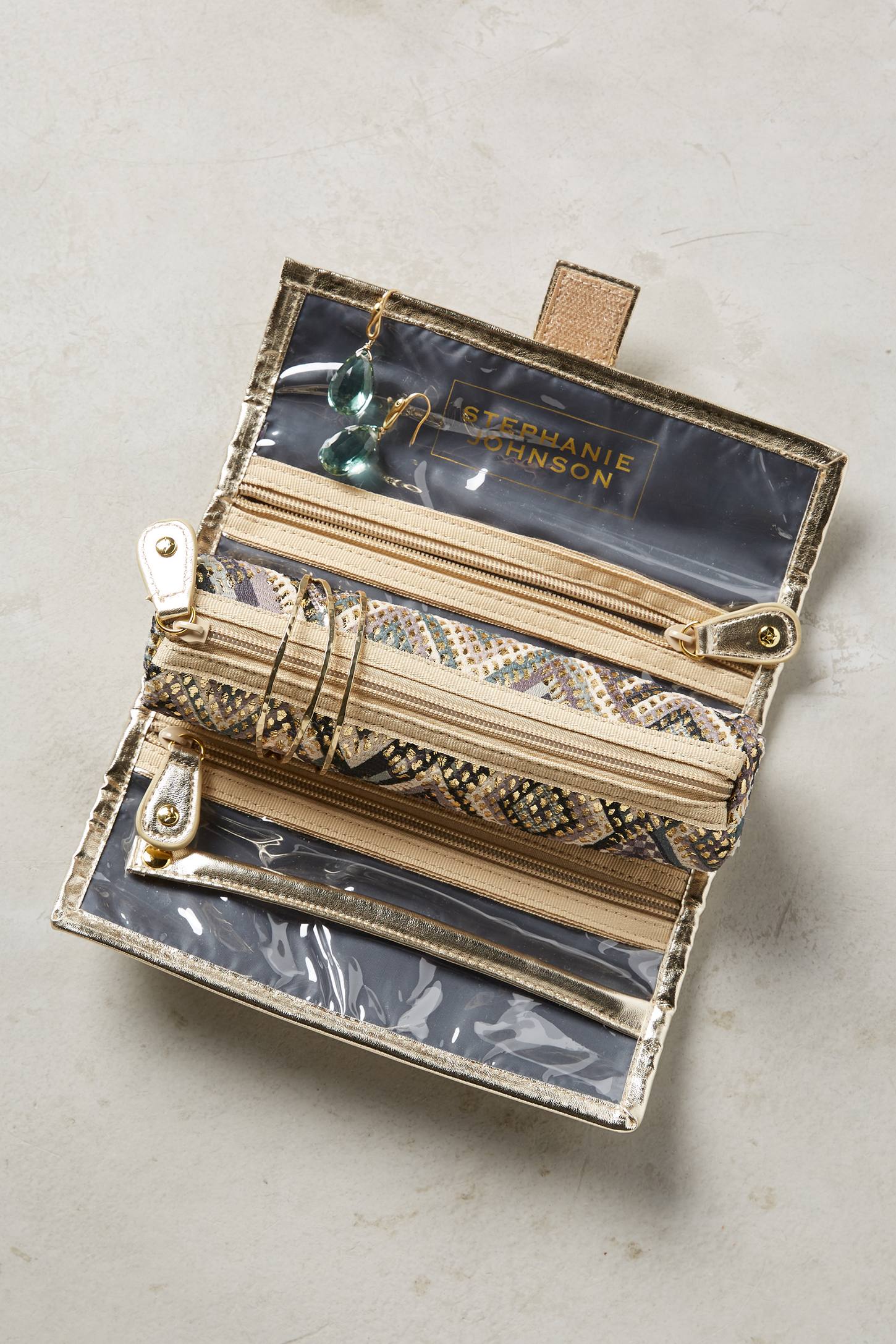 Montpellier Jewelry Roll by Stephanie Johnson