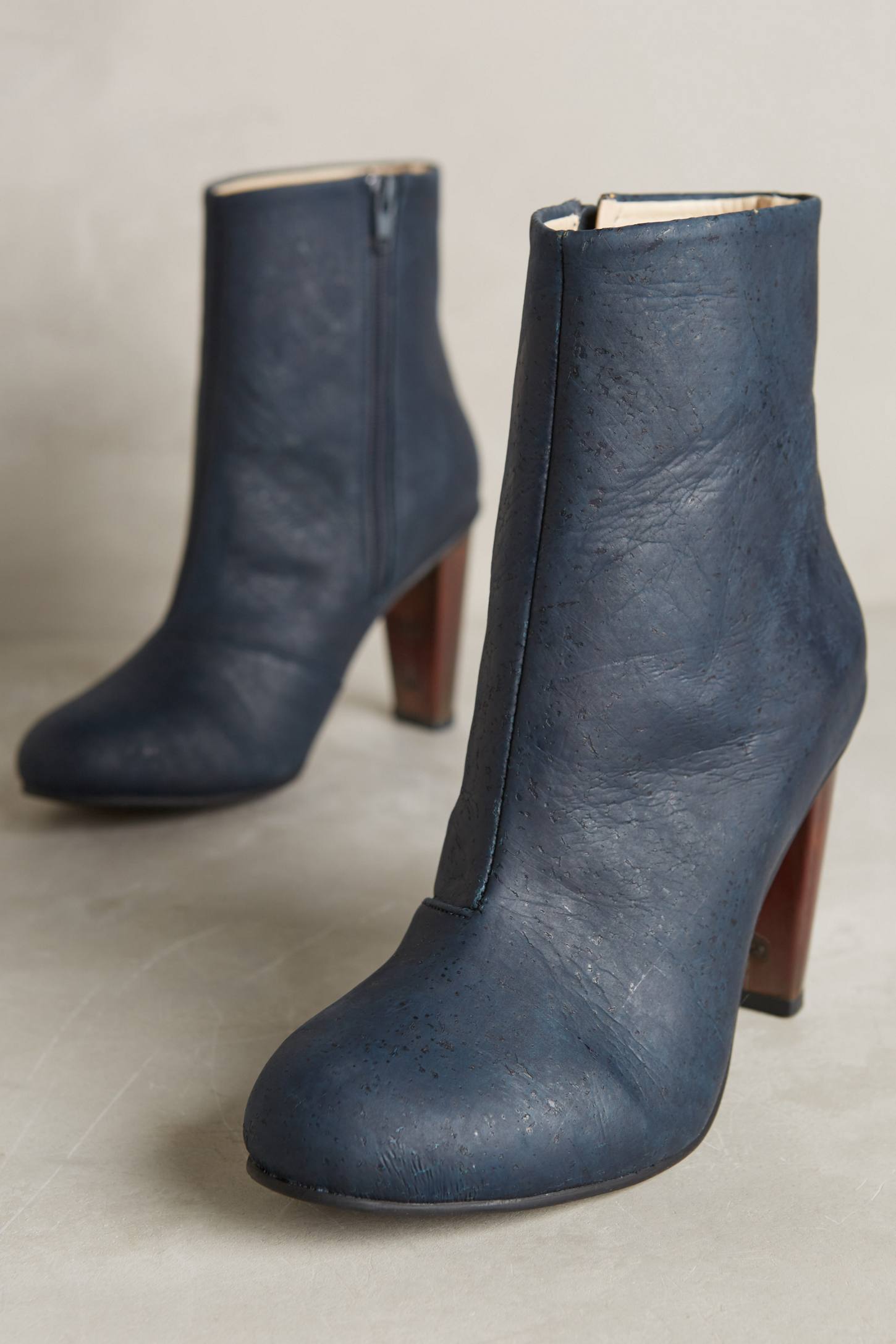 Copper Heel Booties by Sydney Brown