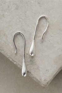 Liquid Silver Earrings by Carrie K.