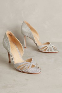 HL DORSAY GLITTER HEEL