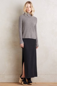 High-Low Turtleneck by Moth