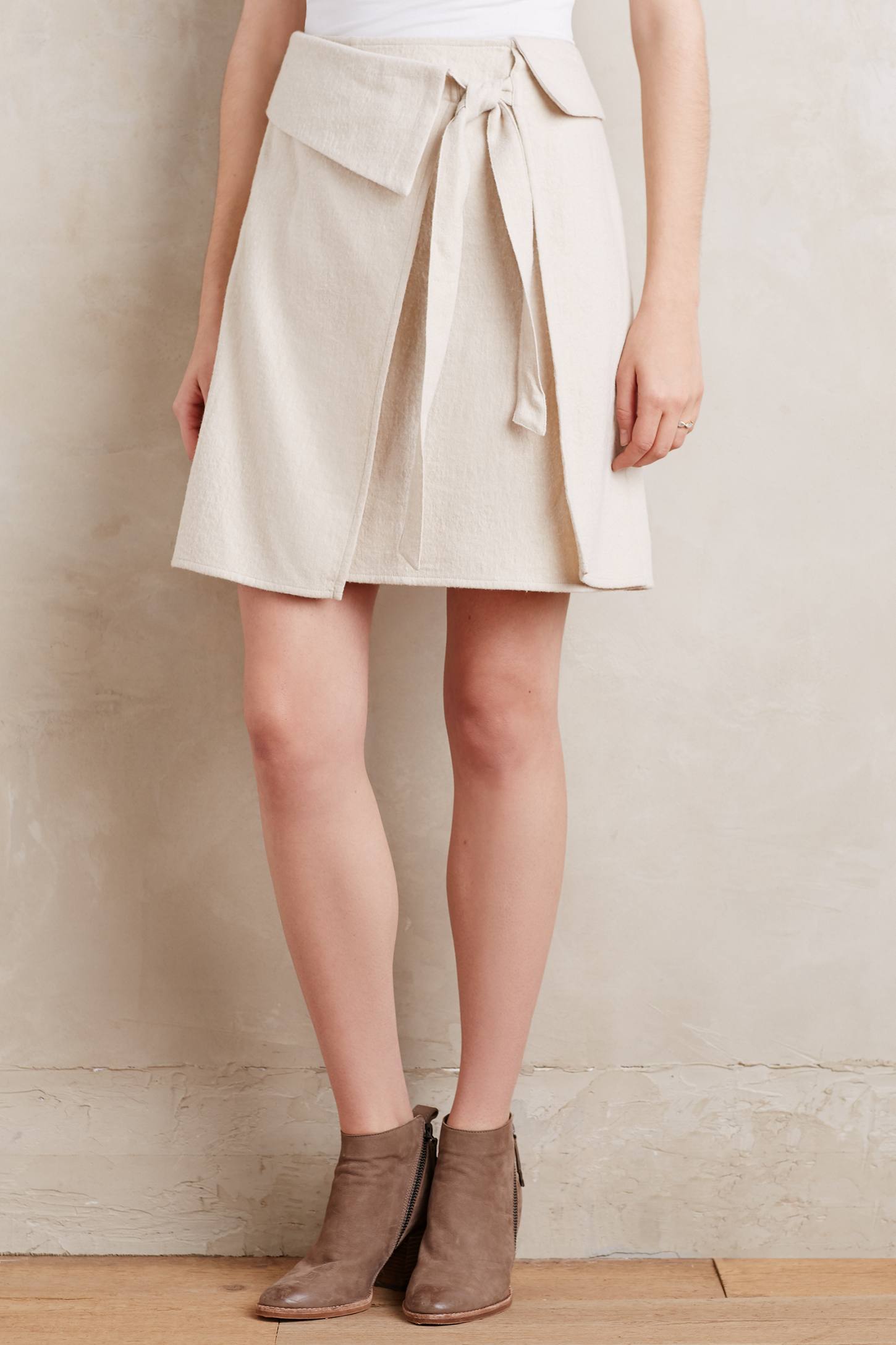 Wrapped Mini Skirt by Atelier Delphine