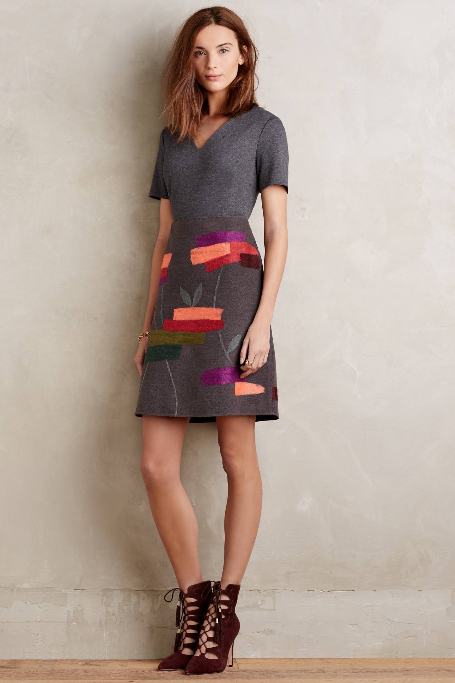 Embroidered Soliloquy Dress by Raoul