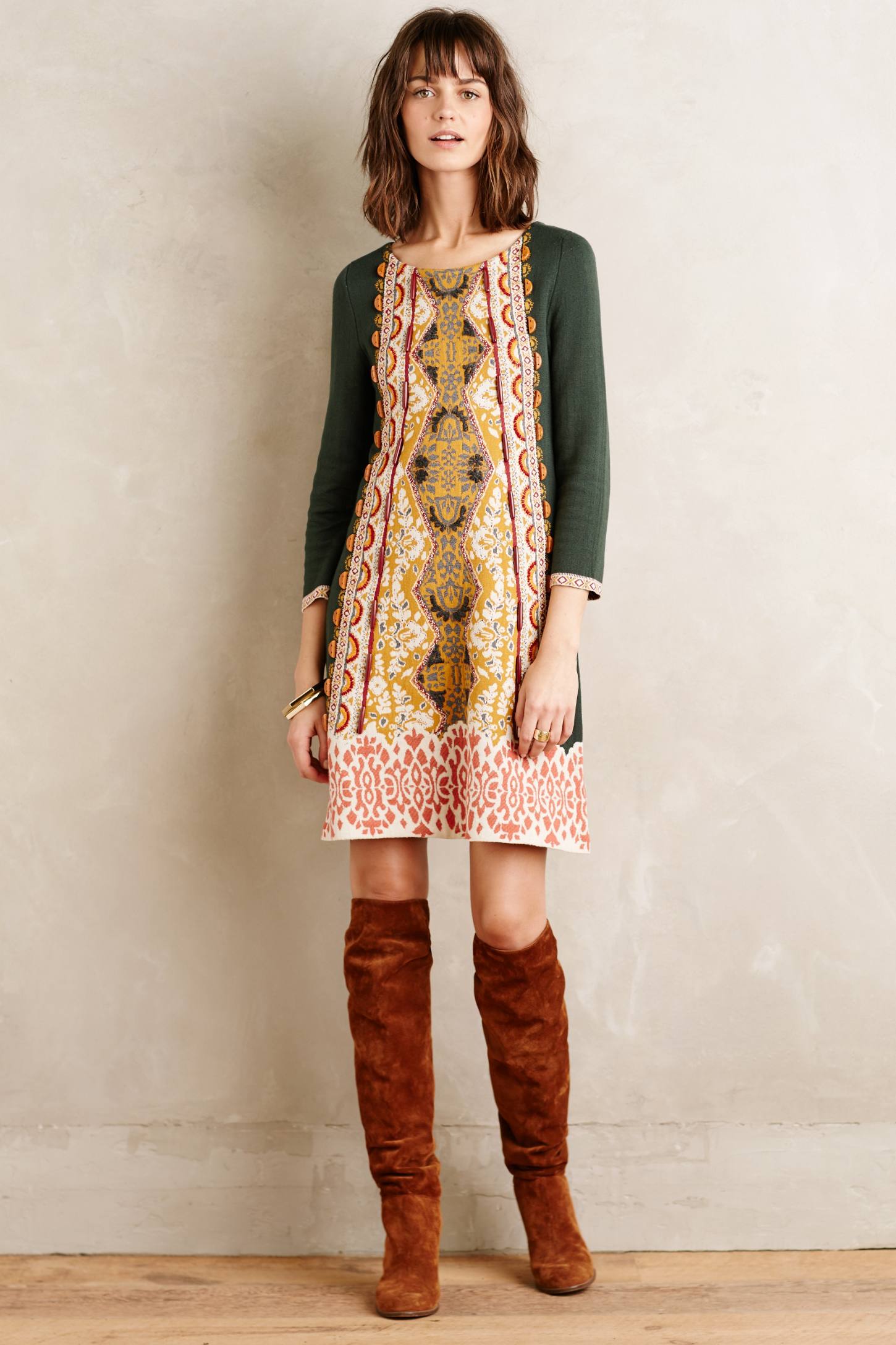 Lanka Tunic Dress by Knitted & Knotted