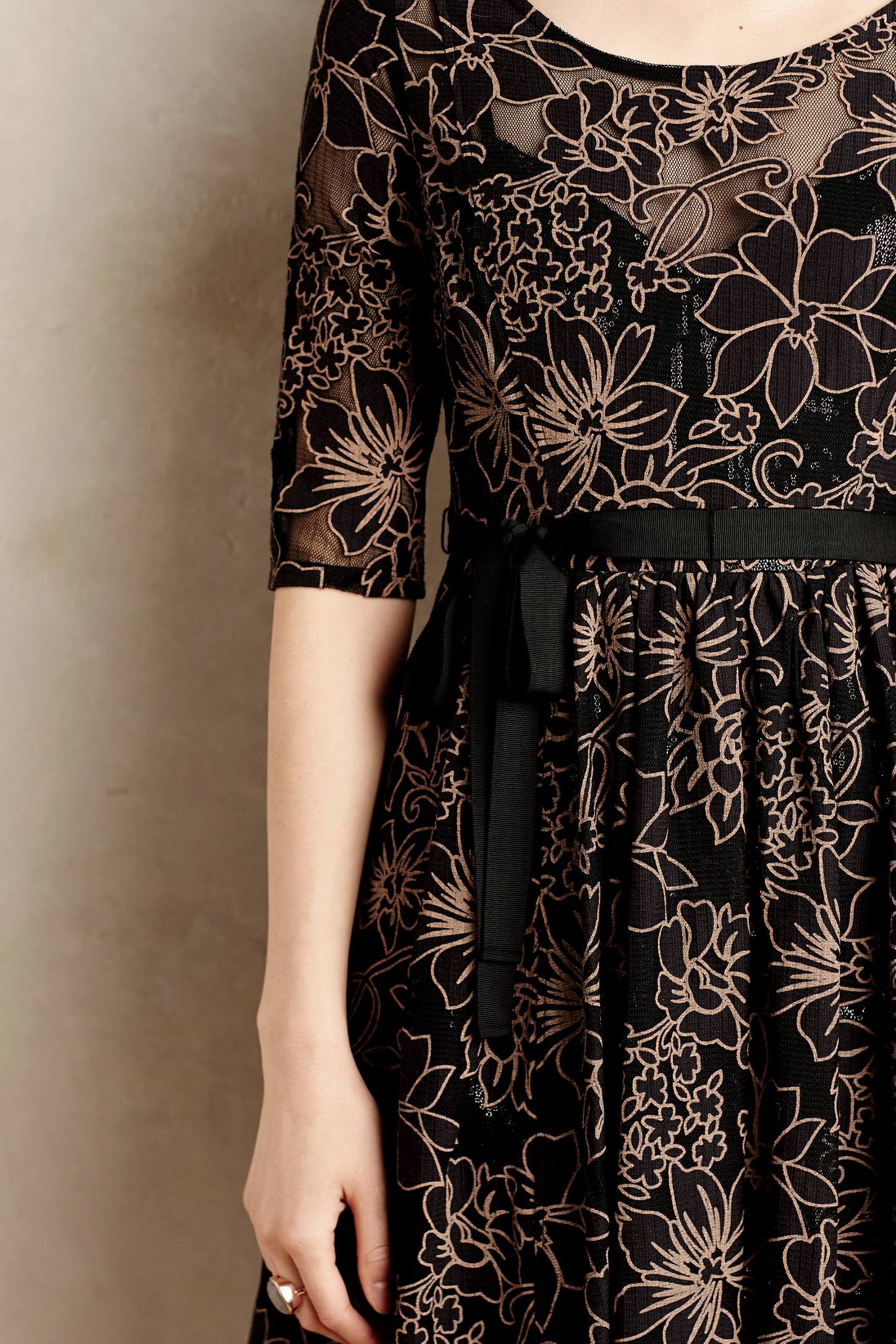 Blooming Burnout Dress by Plenty by Tracy Reese