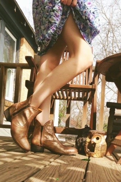 Lucky Penny Booties by Seychelles