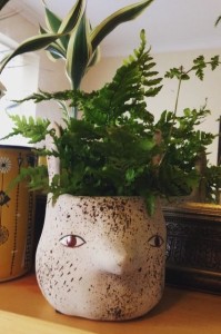 Forest Critter Garden Pot by Sarah Burwash