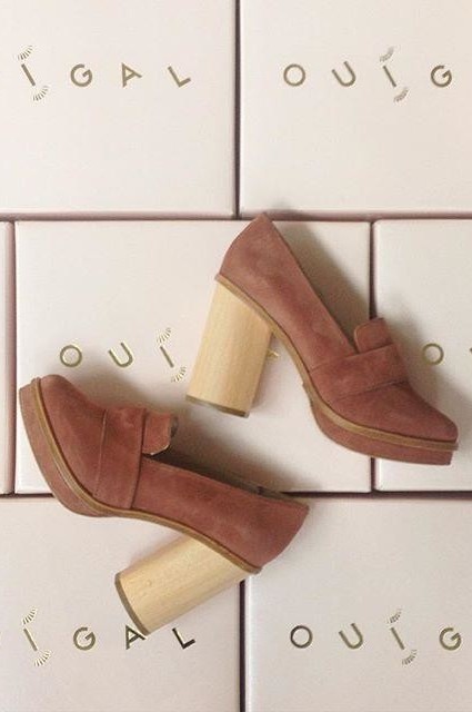 Lou Loafer Heels by Ouigal