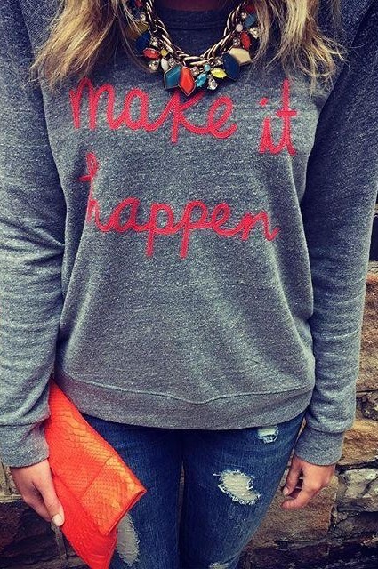 Make It Happen Pullover by Sundry