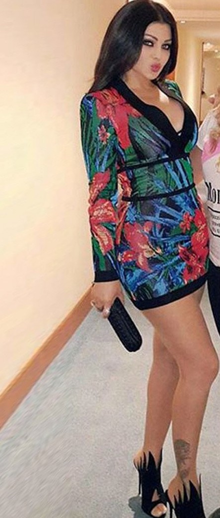 BALMAIN Long-sleeved floral-jacquard mini dress